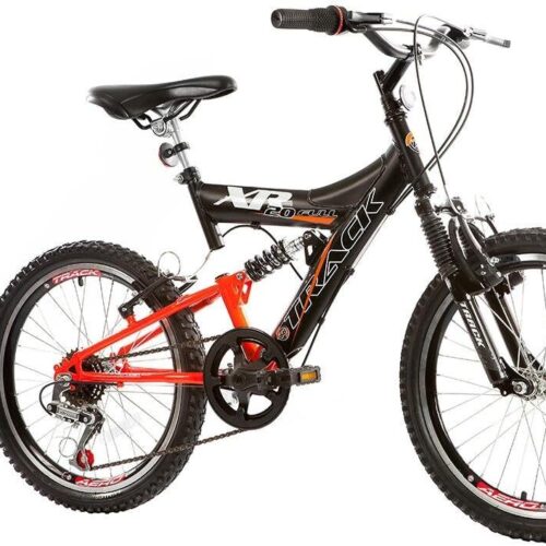 71cuAfor5fL._AC_SL1200_.jpg Bicicleta Aro 20 XR Suspensão Full 6v MTB, Track Bikes