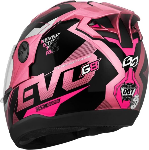 Capacete Moto Pro Tork Liberty Evolution G8 Evo Fechado