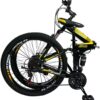 bicicleta dobravel mountain bike aro 26 suspensão duple freio a disco 21 marchas