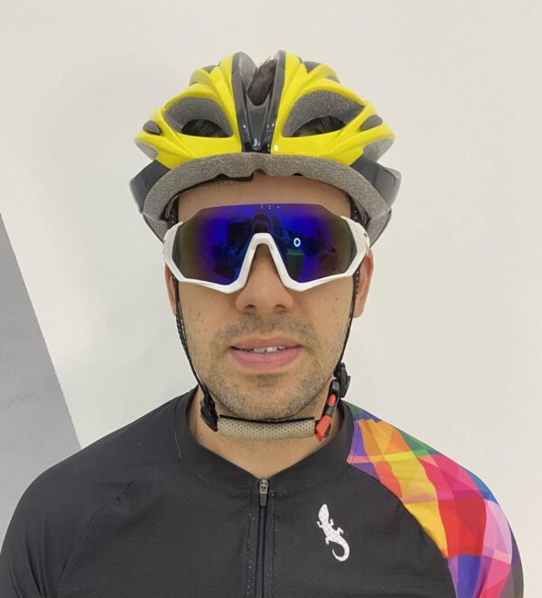 71lqBErEEKL._AC_SL1500_.jpg Óculos de Sol Esportivo Espelhado Mtb Speed Kit 2 Unidades