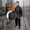 71nBu1kDxdL._AC_SL1500_.jpg Conjunto Capa de Chuva Motoqueiro Tamanho G PVC 0,28mm Pop Gola Masculino - Pioneira 2510-PRE-G