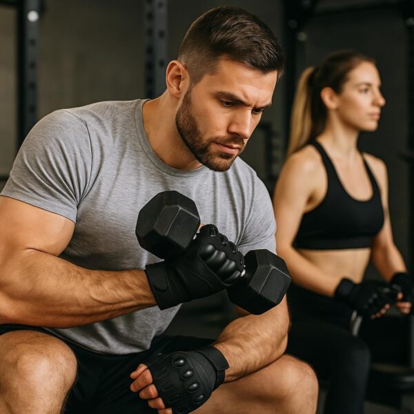 Luva Tática Meio Dedo Militar Unissex Antiderrapante para Airsoft, Academia, Musculação, Motoqueiro, Bike, Crossfit, Ciclismo, Treino, Paintball, Segurança - Tamanho Único