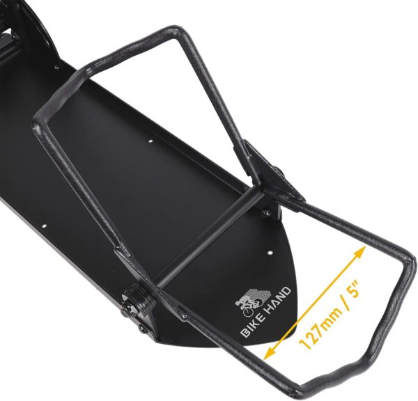 BIKEHAND Fat Elétrica E da bicicleta da bicicleta do pneu andar montado dobrável suporte Estacionamento Rack - para Mountain e Road Bike Indoor Outdoor Nook Garagem Arrecadação - Max Largura do pneu 5"