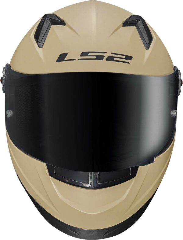 71zJO3dD7sL._AC_SL1500_.jpg Capacete Masculino Feminino Ls2 FF358 Bege Moto Esportivo
