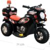 71ziKe-medL._AC_SL1500_.jpg Mini Moto Elétrica Infantil Triciclo Elétrico BZ Cycle Preto com Músicas e Luzes BARZI MOTORS