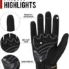 81-bQJWC-sL._AC_SL1500_.jpg BORLENI Luvas de motociclismo, tela sensível ao toque, luvas de dedo inteiro, motocross, corrida, bicicleta, esportes ao ar livre para mulheres e homens