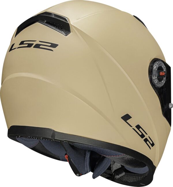 81OuRElAqpL._AC_SL1500_.jpg Capacete Masculino Feminino Ls2 FF358 Bege Moto Esportivo