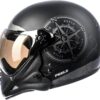 81Pz2ZRUNwL._AC_SL1500_.jpg Peels Capacete Aberto Moto com Queixeira Removível F-21 North Preto Fosco/Grafite 58