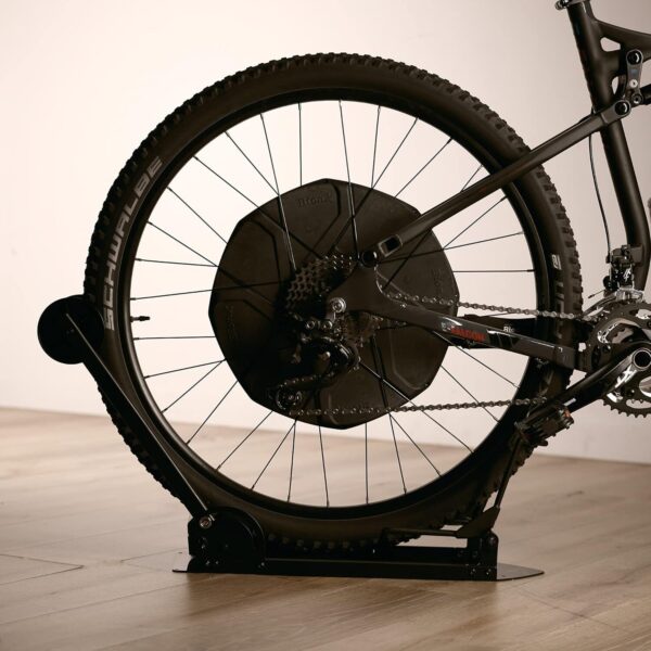 BIKEHAND Fat Elétrica E da bicicleta da bicicleta do pneu andar montado dobrável suporte Estacionamento Rack - para Mountain e Road Bike Indoor Outdoor Nook Garagem Arrecadação - Max Largura do pneu 5"