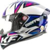 81cu2zzdRFL._AC_SL1500_.jpg Capacete Bieffe B12 Kf Branco + Viseira Espelhada Aerofolio
