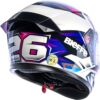 81mHQeNzxwL._AC_SL1500_.jpg Capacete Bieffe B12 Kf Branco + Viseira Espelhada Aerofolio