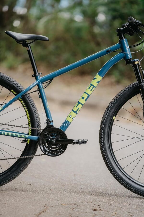 Caloi Bicicleta Aspen, Aro 29, Tamanho 17, Câmbio 24 Velocidades, Azul