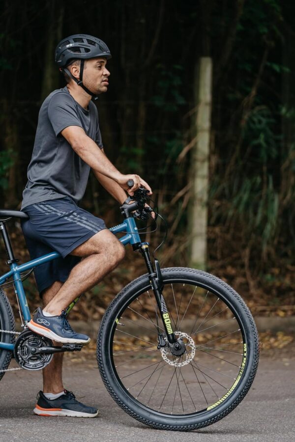 Caloi Bicicleta Aspen, Aro 29, Tamanho 17, Câmbio 24 Velocidades, Azul