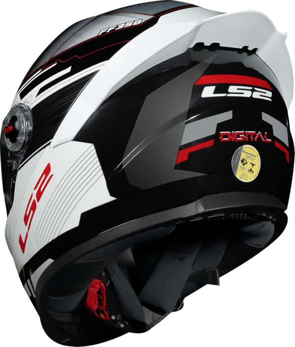 81spIwhWMFL._AC_SL1500_.jpg Capacete Masculino Ls2 Ff358 S Digital Preto Spoiler Moto
