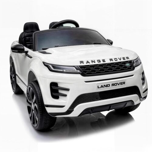 81uFMwRbAL._AC_SL1500_.jpg Mini Carro Eletrico Licenciado Land Rover Evoque Infantil Pedal Controle Remoto 12v Cor Branco Voltagem do Carregador 110v/220v Motorizado Com Som Brinquedo para Crianças Carrinho Luxo
