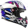 81xCybF3vgL._AC_SL1500_.jpg Capacete Bieffe B12 Kf Branco + Viseira Espelhada Aerofolio