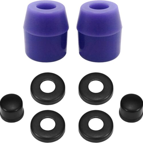 Bushings de Skateboard Kit Reconstrução Truck Longboard com Arruelas Cups Pivot para 2 Trucks