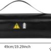 Tachiuwa Bolsa para bateria de bicicleta elétrica com alça à prova de fogo Lipo Safe Tote Bag Protector