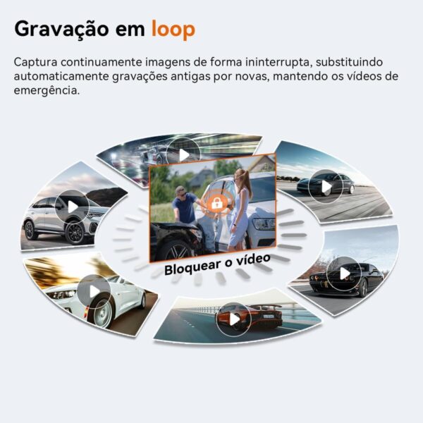 1767757350_61Lb3W9SCeL._AC_SL1200_.jpg DDPAI N1 Dual Câmera Veicular Frontal Traseira 1296P+1080P, Dachcam com WiFi, Câmera para Carro com Visão Noturna, Aplicativo, Supercapacitor, Gravação em Loops, Estacionamento 24H (N1+128G Cartão SD)