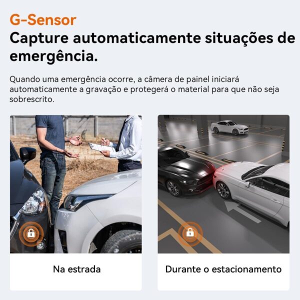1767768615_71ldKp960LL._AC_SL1200_.jpg DDPAI N1 Dual Câmera Veicular Frontal Traseira 1296P+1080P, Dachcam com WiFi, Câmera para Carro com Visão Noturna, Aplicativo, Supercapacitor, Gravação em Loops, Estacionamento 24H (N1+256G Cartão SD)