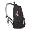 1767818113_51MaARLuYGL._AC_SL1200_.jpg Mochila Masculina Feminina Notebook Viagem Trabalho Escola Escolar Preta Grande Impermeável Reforçada Resistente Passeio Casual
