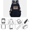 1767818114_61G-sqVlW6L._AC_SL1200_.jpg Mochila Masculina Feminina Notebook Viagem Trabalho Escola Escolar Preta Grande Impermeável Reforçada Resistente Passeio Casual