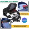 1767864285_71ZqaS7qK9L._AC_SL1200_.jpg Mochila Masculina Feminina Saída USB e Fone Semi Impermeável Cabo de Aço Notebook Escola Faculdade Viagem