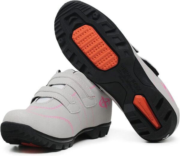 Tenis Sapatilha Ciclismo Pedal Seguro Masculino Bike Way 2 New Fox Cor:Cinza;Tamanho:38;Gênero:Masculino