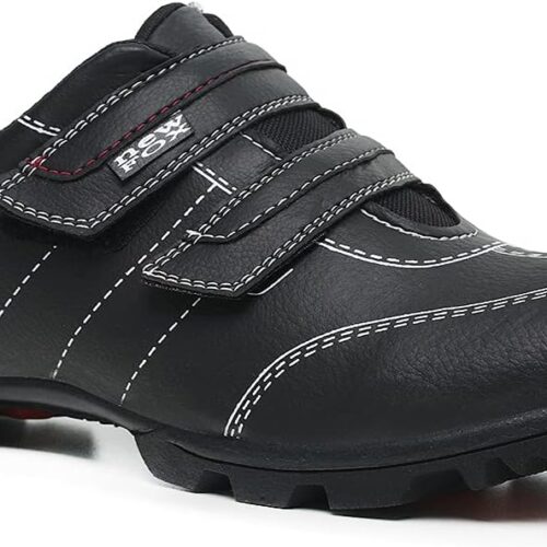 1768025547_617xmQhX1MS._AC_SL1200_.jpg Tenis Sapatilha Ciclismo New Fox Bike Way2 Masculino e Feminino Cor:Preto;Tamanho:40