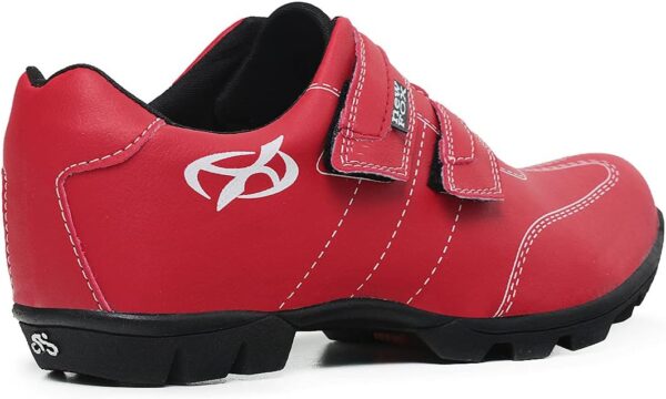 1768035316_61Cs1V7MQSS._AC_SL1200_.jpg Tenis Sapatilha Ciclismo Pedal Seguro Masculino Bike Way 2 New Fox Cor:Vermelho;Tamanho:41;Gênero:Masculino