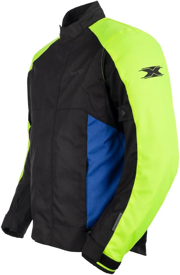 Jaqueta Texx Ronin V2 Masc Pret Verd Azu M