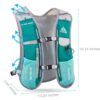 Mochila Leve de 5L para Corrida, Esportes Ao Ar Livre, Trilha, Corrida, Maratona, Caminhada, Bolsa de Fitness, Pacote de Colete de Hidratação (Vermelho Rosa + Bexiga de Água de 1,5L)