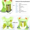 1768136747_61kyxq431uL._AC_SL1000_.jpg Homens Mulheres Ultraleve Corrida Colete Pacote Reflexivo Respirável Hidratação Mochila para Caminhadas Camping Maratona Ciclismo Corrida (Azul - com 2 pcs 250ml Garrafas)