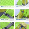 1768136750_71KmGtriezL._AC_SL1261_.jpg Homens Mulheres Ultraleve Corrida Colete Pacote Reflexivo Respirável Hidratação Mochila para Caminhadas Camping Maratona Ciclismo Corrida (Azul - com 2 pcs 250ml Garrafas)