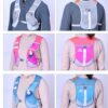1768136751_71pAjZhqyL._AC_SL1060_.jpg Homens Mulheres Ultraleve Corrida Colete Pacote Reflexivo Respirável Hidratação Mochila para Caminhadas Camping Maratona Ciclismo Corrida (Azul - com 2 pcs 250ml Garrafas)