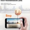 KIT 3 Câmeras de Segurança Domo WiFi PTZ externa, Câmera IP sem fio com visão de 360°, Visão noturna colorida, Áudio bidirecional, Detecção de movimento, Alerta de atividade - BELLA NET