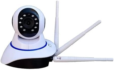 Imports Camera Robo 3 Antenas Ip Wifi 360° 720p Sistema Yoosee/Yyp2p Câmera IP Sem Fio Wifi Hd 3 Antenas Sensor Noturna