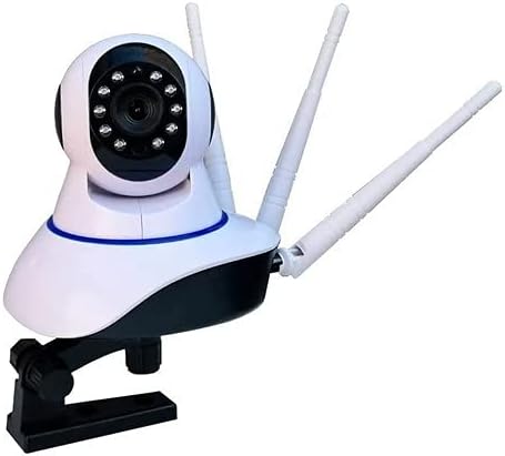 Imports Camera Robo 3 Antenas Ip Wifi 360° 720p Sistema Yoosee/Yyp2p Câmera IP Sem Fio Wifi Hd 3 Antenas Sensor Noturna