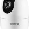 Câmera de Vídeo Inteligente Wi-Fi iM4 C Branco Intelbras + MicroSD 32GB