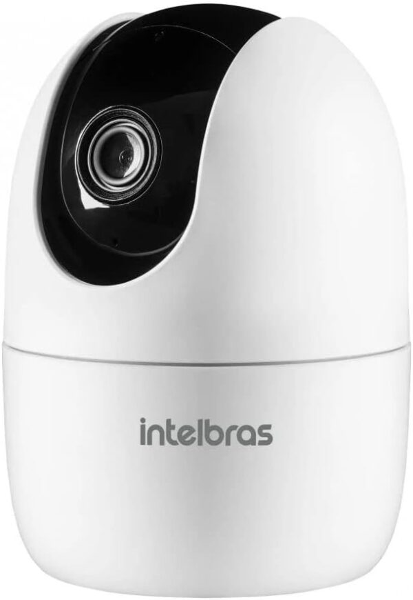 Câmera de Vídeo Inteligente Wi-Fi iM4 C Branco Intelbras + MicroSD 32GB