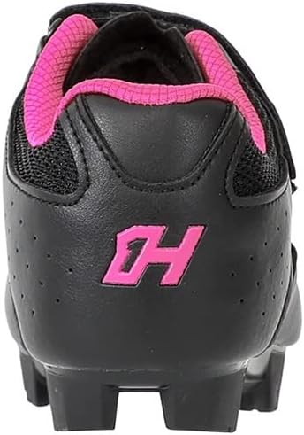 415hd2C5CSL._AC_SL1000_.jpg Sapatilha Ciclismo HIGH ONE MTB Cobok PRETO/ROSA