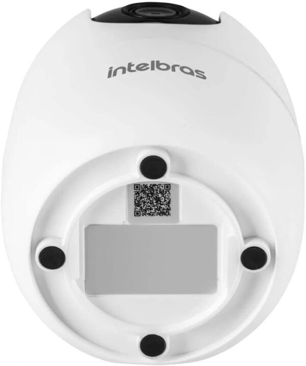 Câmera de Vídeo Inteligente Wi-Fi iM4 C Branco Intelbras + MicroSD 32GB