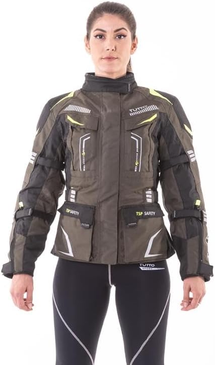 Jaqueta Feminina Tutto Moto Everest II Verde (BR, Alfa, XG, Regular, Regular, Vede)