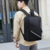 41EB38nkQTL._AC_.jpg Mochila Executiva Masculina para Notebook 15.6” com Saída USB, Zíper Impermeável e Design Slim Ergonômico – Mochila de Trabalho, Viagem e Estudos