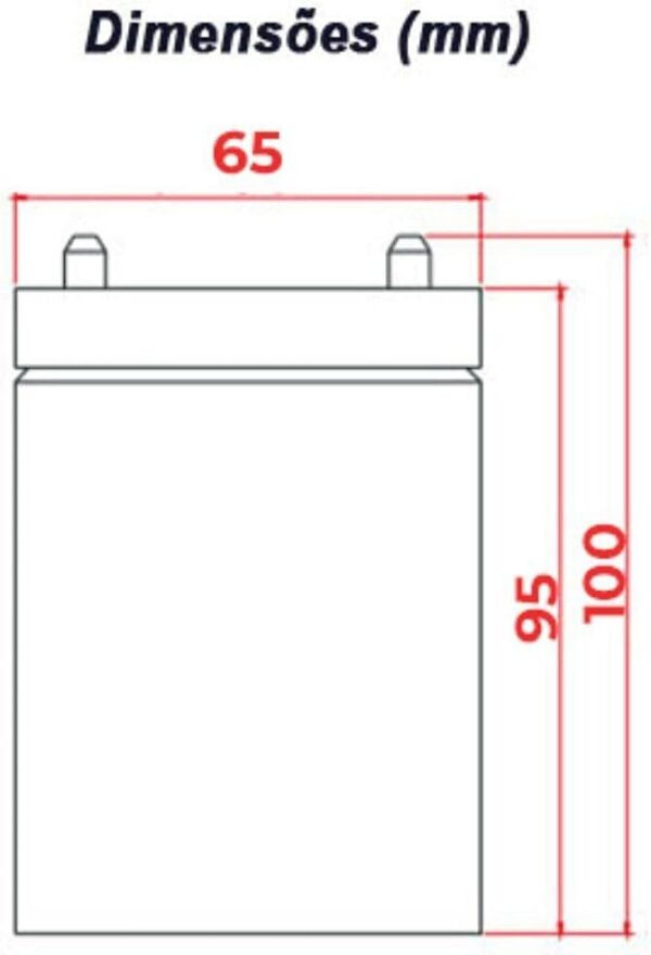 Bateria Moura Centrium ENERGY 12MVA-9 Estacionaria Nobreak 12V 9AH