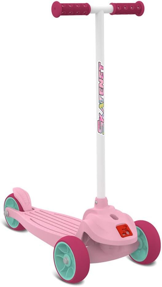41RWXyEx-WL._AC_SL1000_.jpg Patinete Meu 1º Skatenet Rosa Bandeirante