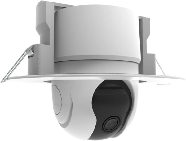 Suporte de Embutir para Teto – Compatível com Câmera Intelbras IME 360 – Giro 360° – Branco