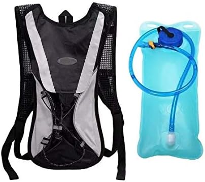 Mochila Hidratação Impermeável C/Bolsa D'água 2 Litros Bike