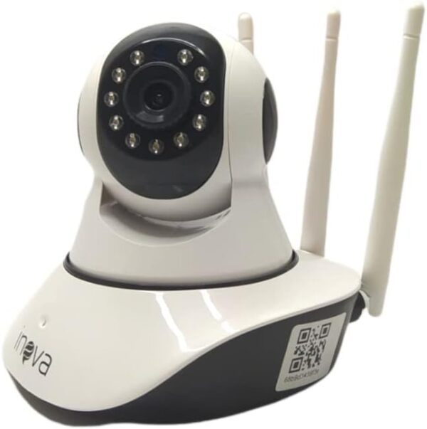 41ap0W7oS4L._AC_SL1000_.jpg Câmera inteligente Wireless IP infra HD 1.0 megapixel 3 antenas onvif Auto Tracking