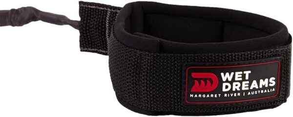 41nvJqMoPmL._AC_SL1000_.jpg Leash Strep Cordinha Para Prancha de Surf Longboard Joelho Panturrilha 10' Wet Dreams 2 Giradores
